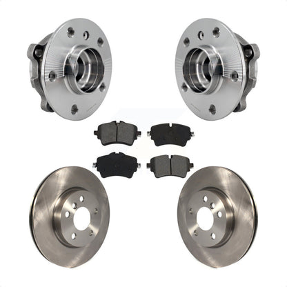 Ensemble de roulement de moyeu avant, Rotor de frein à disque et Kit de plaquettes pour Mini Cooper Clubma