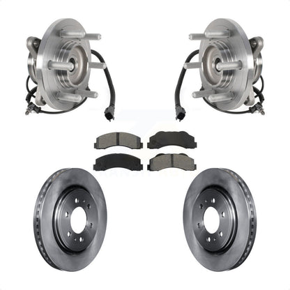 Kit de plaquettes de Rotor de frein, roulement de moyeu avant, pour Ford Expedition Lincoln Navigator 4W