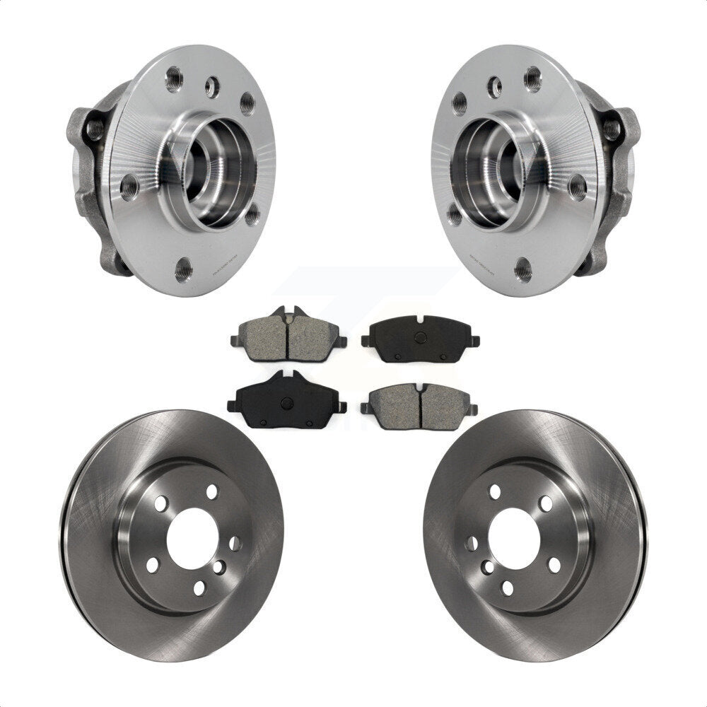 Kit de rotors et plaquettes de frein à disque, ensemble de roulements de moyeu avant pour Mini Cooper