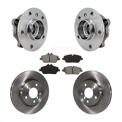 Kit de rotors et plaquettes de frein à disque, ensemble de roulements de moyeu avant pour Mini Cooper