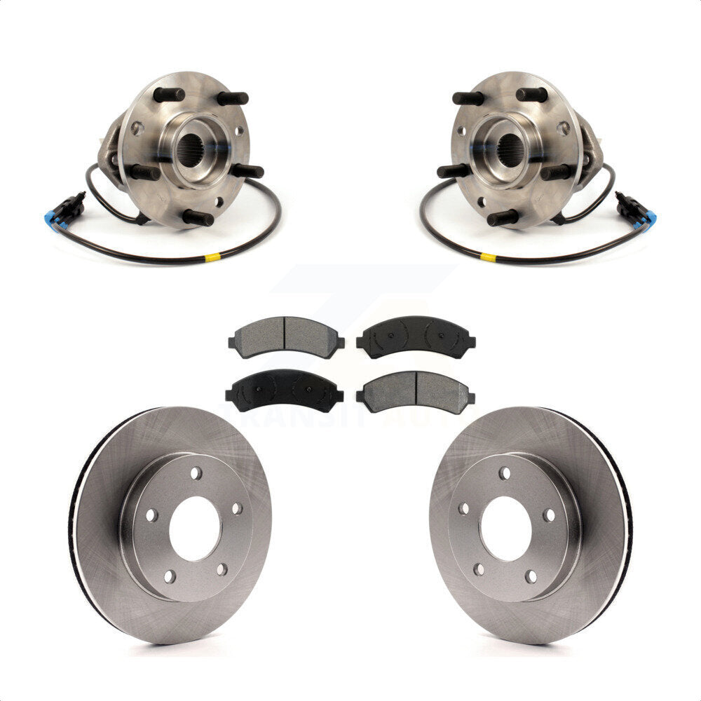 Kit de plaquettes de Rotor de frein, roulement de moyeu avant, pour Chevrolet Blazer Integral Senso 1997