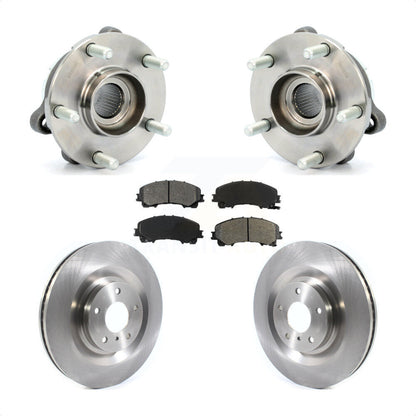 Kit de plaquettes de rotor de frein à disque, ensemble de roulements de moyeu avant pour INFINITI QX5 2019 – 2021