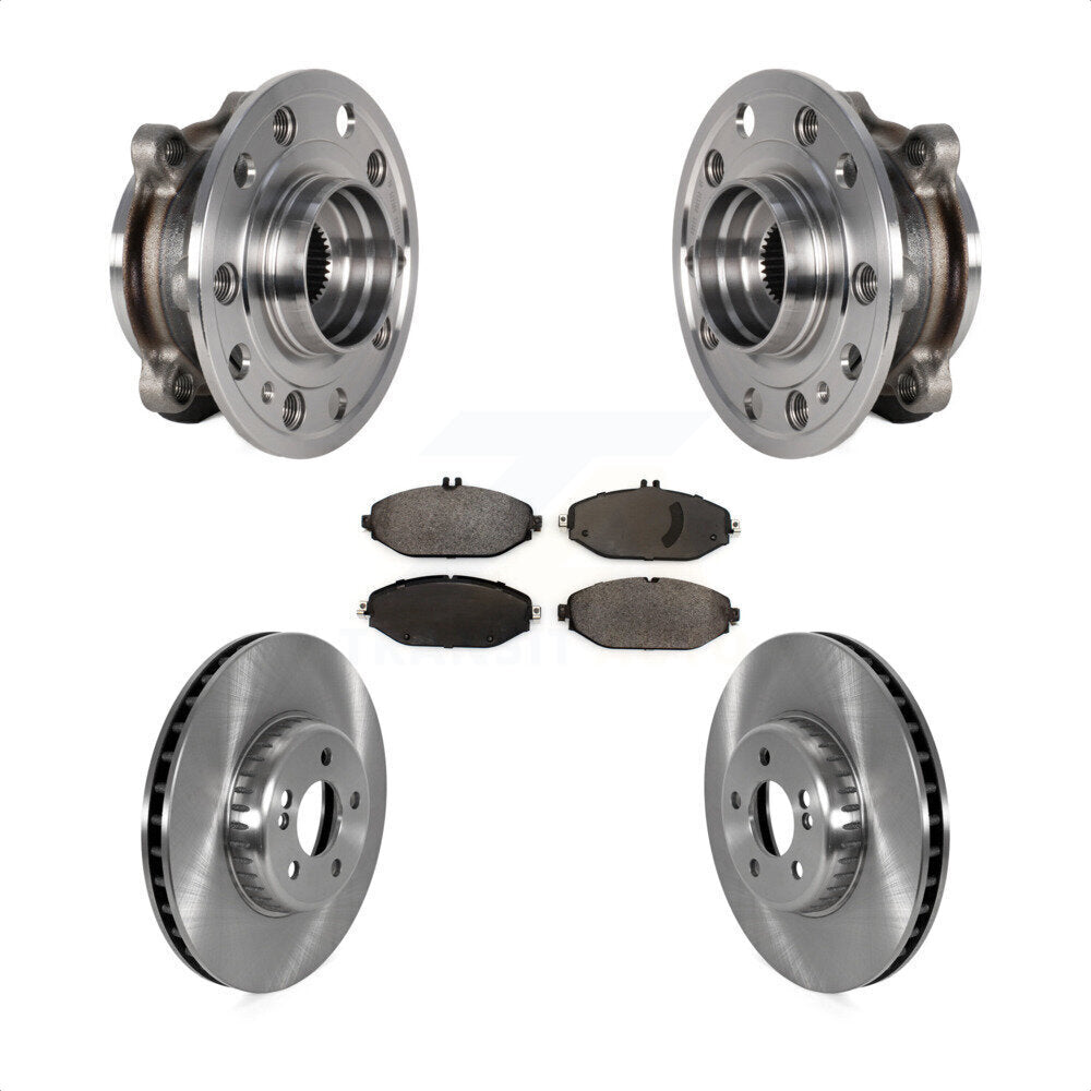 Kit de plaquettes de Rotor de frein à disque, roulement de moyeu avant, pour Mercedes-Benz C300 AW 2015 – 2020