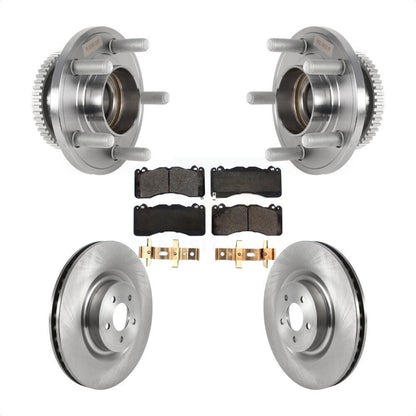 Kit de rotor et de plaquettes de frein à disque, roulement de moyeu avant, pour Ford Mustang avec frein Brembo