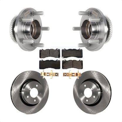 Kit de plaquettes de rotor de frein, roulement de moyeu avant, pour Ford Mustang V6 15 avec frein Brembo