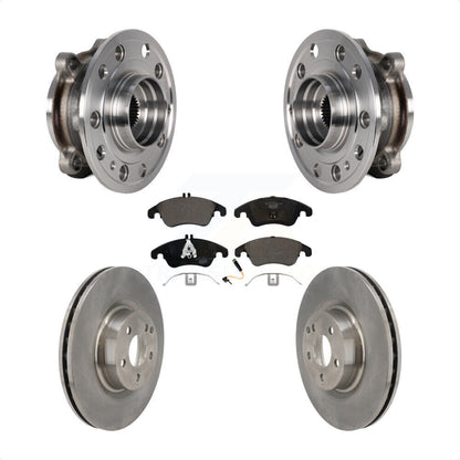 Ensemble de roulement de moyeu avant, Rotor de frein et Kit de plaquettes pour Mercedes-Benz E400 AW 2017