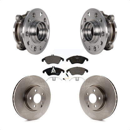 Ensemble de roulement de moyeu avant, Rotor de frein et Kit de plaquettes pour Mercedes-Benz E400 AW 2017