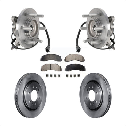 Kit de plaquettes de Rotor de frein, roulement de moyeu avant, pour Ford Expedition Lincoln Navigator 4W