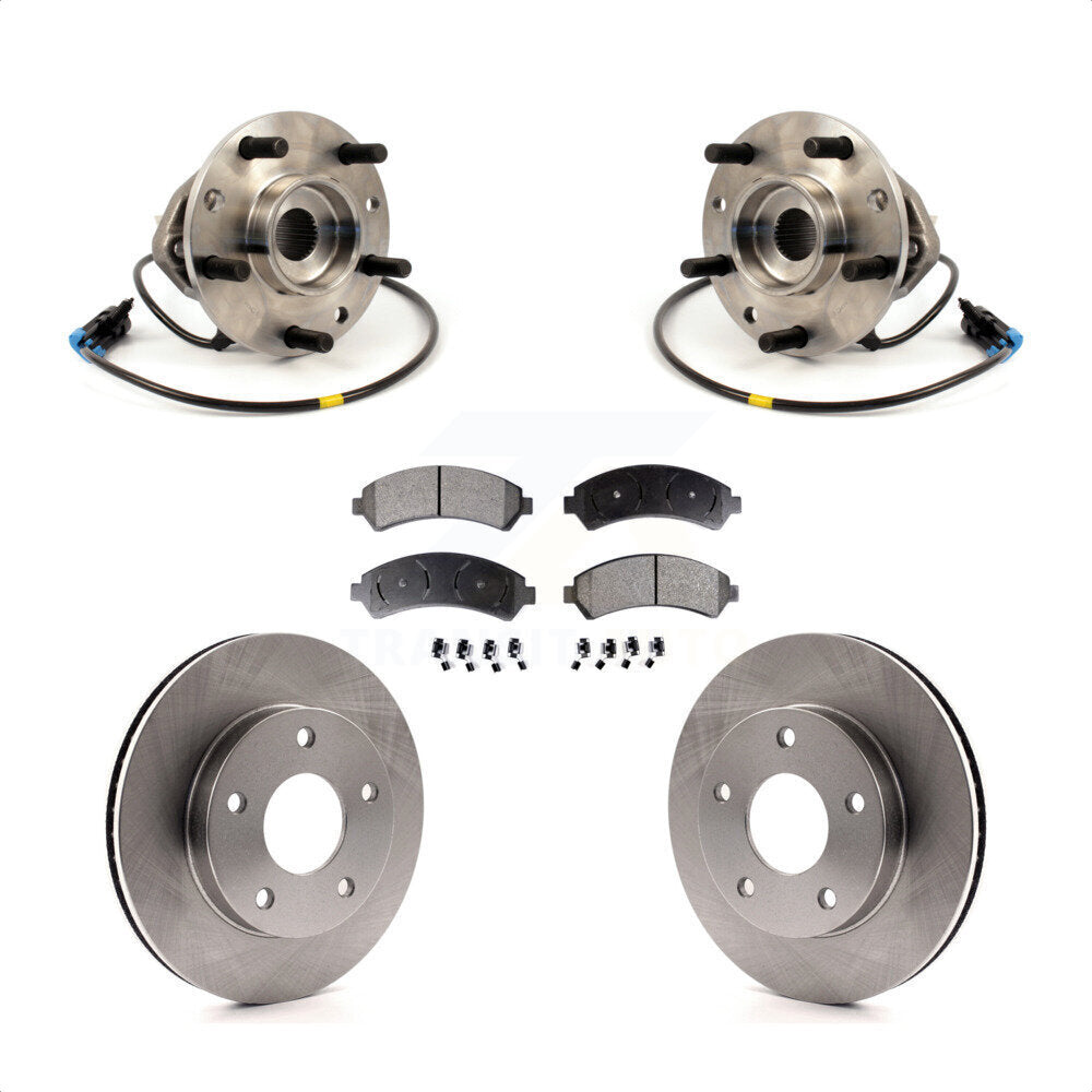 Kit de plaquettes de Rotor de frein, roulement de moyeu avant, pour Chevrolet Blazer Integral Senso 1997