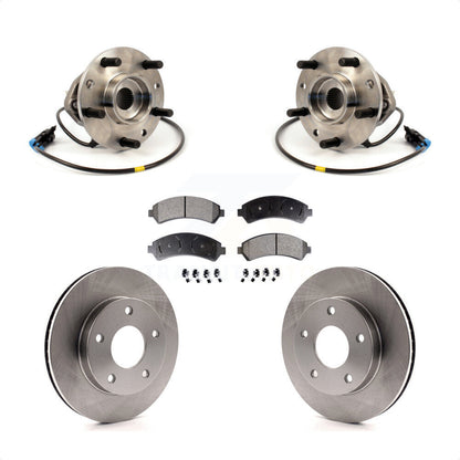 Kit de plaquettes de Rotor de frein, roulement de moyeu avant, pour Chevrolet Blazer Integral Senso 1997