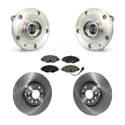 Ensemble de roulements de moyeu avant, Rotors et plaquettes de frein à disque, Kit pour Volkswagen Passat