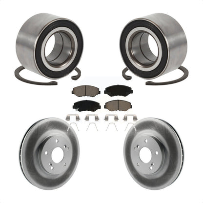 Kit de plaquettes de Rotor de frein enduit de roulement de roue avant, pour Honda Accord hybride avec 3.0
