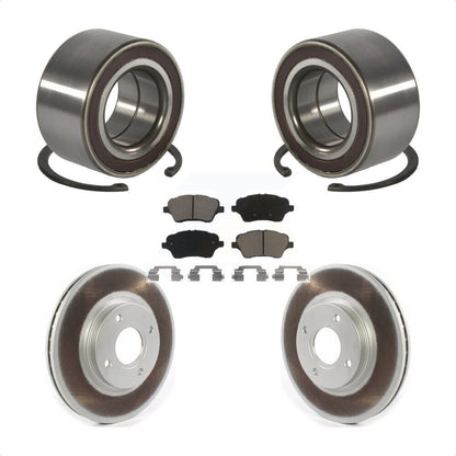 Kit de plaquettes de Rotor de frein à disque revêtu de roulement de roue avant, pour Ford Fiesta S 2014 – 2019