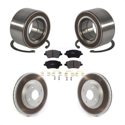 Kit de plaquettes de Rotor de frein à disque revêtu de roulement de roue avant, pour Ford Fiesta S 2014 – 2019