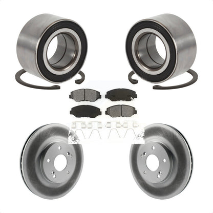 Kit de plaquettes de Rotor de frein enduit de roulement de roue avant, pour Honda Accord hybride avec 3.0
