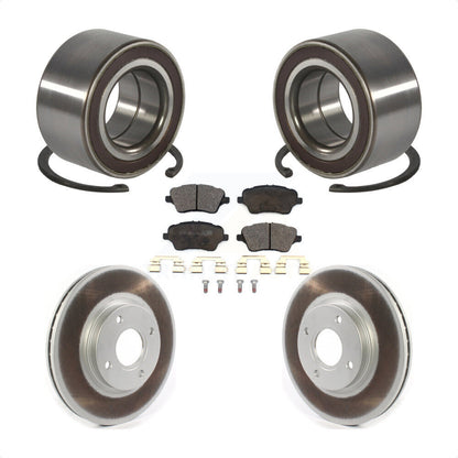 Kit de plaquettes de Rotor de frein à disque revêtu de roulement de roue avant, pour Ford Fiesta S 2014 – 2019