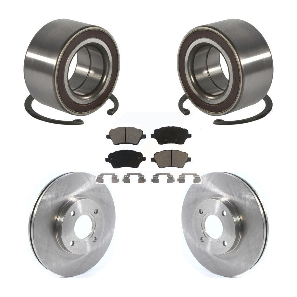 Kit de rotors et plaquettes de frein à disque de roulement de roue avant pour Ford Fiesta ST 2014 – 2019