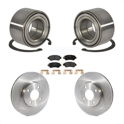 Kit de rotors et plaquettes de frein à disque, roulement de roue avant, pour Nissan kick Versa