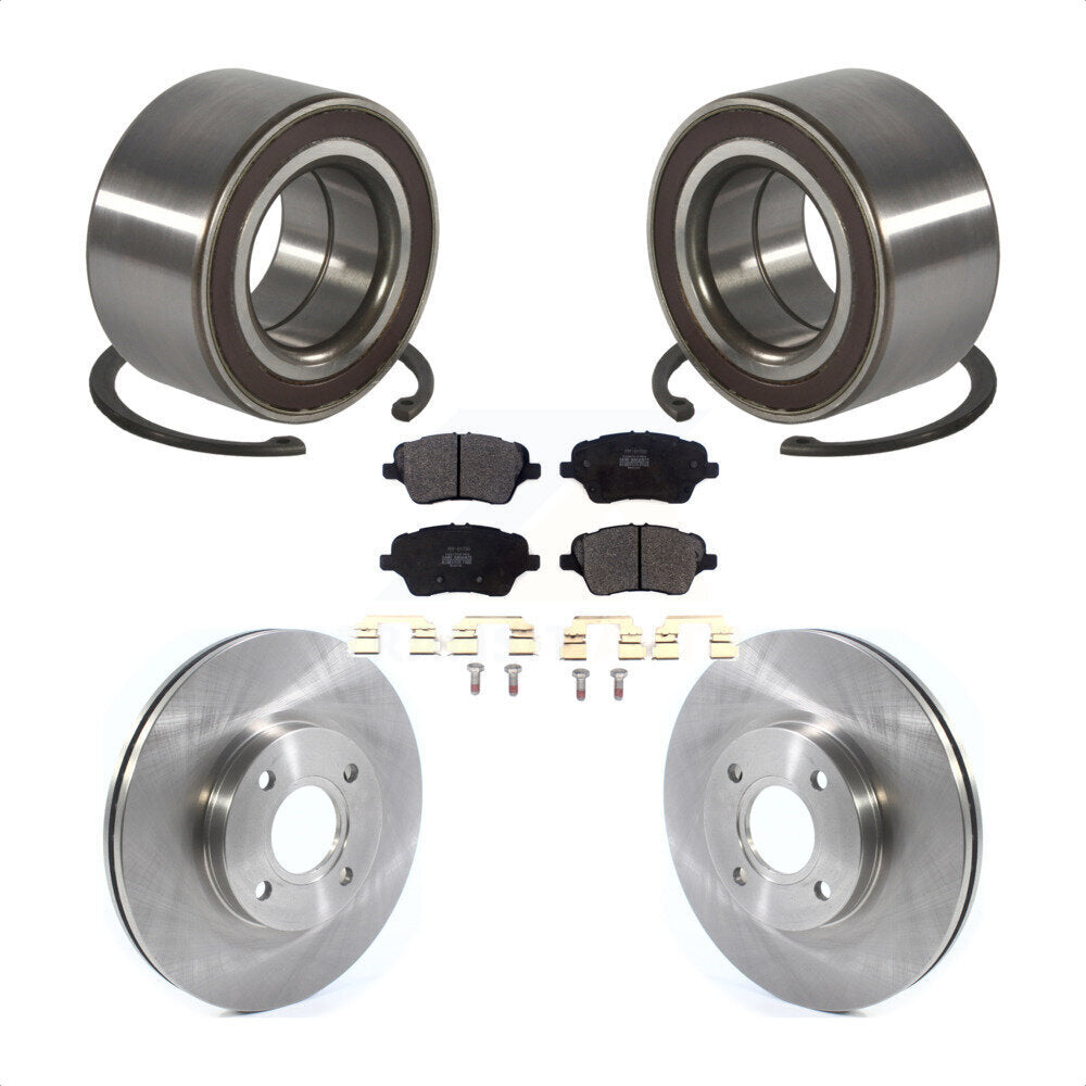 Kit de rotors et plaquettes de frein à disque de roulement de roue avant pour Ford Fiesta ST 2014 – 2019