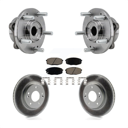 Kit de rotor et de plaquettes de frein revêtus de roulement de moyeu avant, pour Kia Soul, à aspiration naturelle
