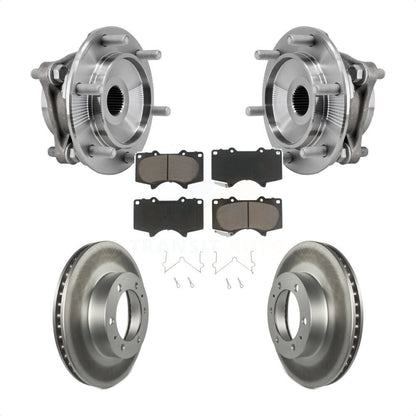 Kit de plaquettes de Rotor de frein, roulement de moyeu avant, pour Toyota Tacoma 4Runner FJ Cruise