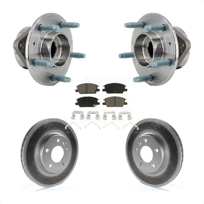 Kit de Rotor et de plaquettes de frein revêtus de roulement de moyeu avant, pour Chevrolet Equinox GMC Terrai