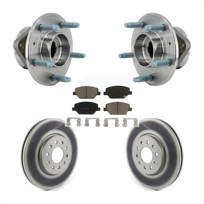 Kit de Rotor et de plaquettes de frein revêtus de roulement de moyeu avant, pour Chevrolet Equinox GMC Terrai