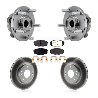 Kit de rotor et de plaquettes de frein revêtus de roulement de moyeu avant, pour Kia Soul, à aspiration naturelle