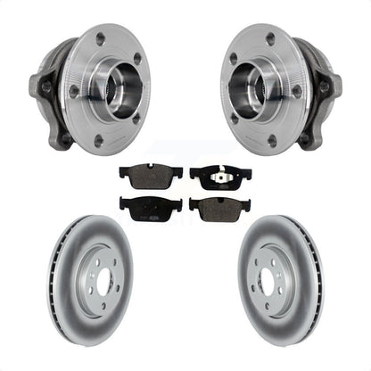 Kit de plaquettes de Rotor de frein enduit de roulement de moyeu avant, pour Volvo S60 V60 S90 Cross Country