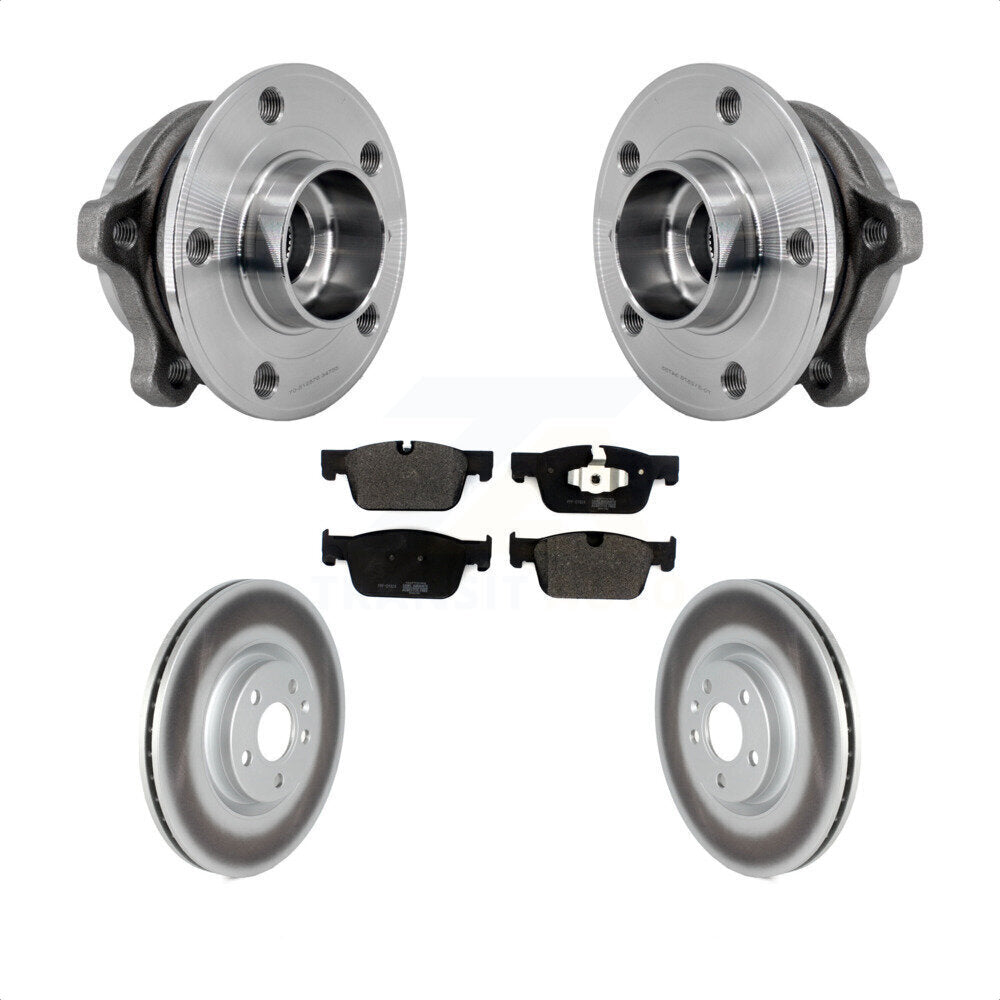 Kit de plaquettes de Rotor de frein, manteau de roulement de moyeu avant, pour Volvo XC60 S60 V90 Cross Country