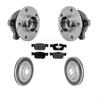 Kit de plaquettes de Rotor de frein, manteau de roulement de moyeu avant, pour Volvo XC60 S60 V90 Cross Country