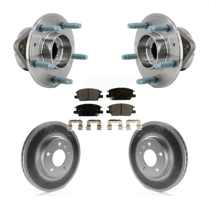 Kit de Rotor et de plaquettes de frein revêtus de roulement de moyeu avant, pour Chevrolet Equinox GMC Terrai