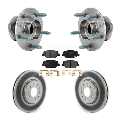 Kit de Rotor et de plaquettes de frein revêtus de roulement de moyeu avant, pour Chevrolet Equinox GMC Terrai