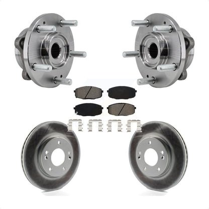 Kit de rotor et de plaquettes de frein revêtus de roulement de moyeu avant, pour Kia Soul, à aspiration naturelle