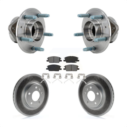 Kit de Rotor et de plaquettes de frein revêtus de roulement de moyeu avant, pour Chevrolet Equinox GMC Terrai