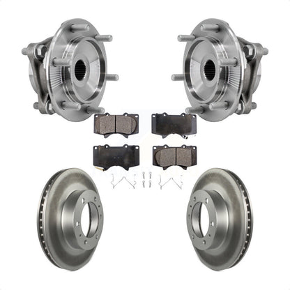 Kit de plaquettes de Rotor de frein, roulement de moyeu avant, pour Toyota Tacoma 4Runner FJ Cruise