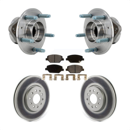 Kit de Rotor et de plaquettes de frein revêtus de roulement de moyeu avant, pour Chevrolet Equinox GMC Terrai