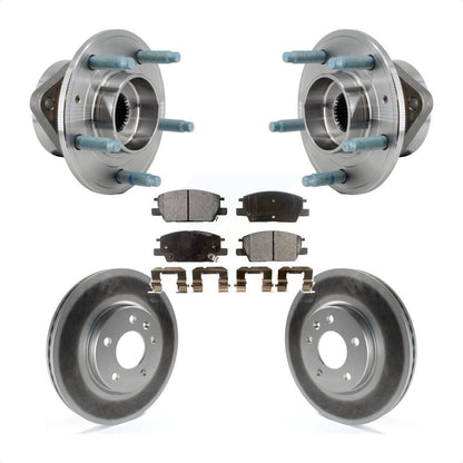 Kit de Rotor et de plaquettes de frein revêtus de roulement de moyeu avant, pour Chevrolet Equinox GMC Terrai