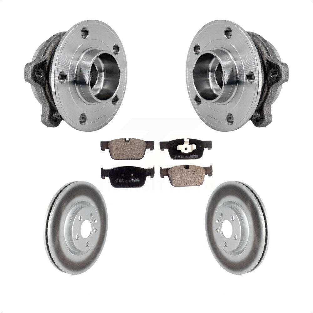 Kit de plaquettes de Rotor de frein, manteau de roulement de moyeu avant, pour Volvo XC60 S60 V90 Cross Country