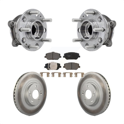 Kit de plaquettes de Rotor de frein à disque revêtu de roulement de moyeu avant, pour Hyundai Santa F 2019 – 2020