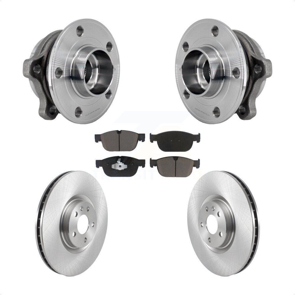Kit de plaquettes de Rotor de frein, roulement de moyeu avant, pour Volvo XC60 XC90 S60 XC40 Recharge V6