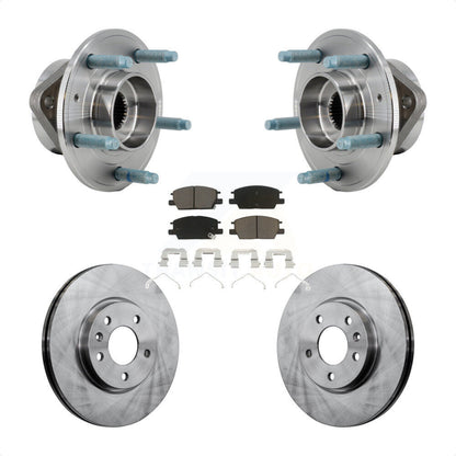 Kit de plaquettes de Rotor de frein, ensemble de roulements de moyeu avant, pour Chevrolet Equinox GMC Terrai