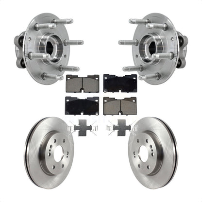 Kit de plaquettes de Rotor de frein, roulement de moyeu avant, pour Chevrolet GMC Silverado 1500 Sierra X
