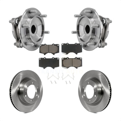 Kit de rotor et de plaquettes de frein, roulement de moyeu avant, pour Toyota 4Runner Lexus GX46 2010 – 2023