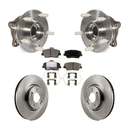 Ensemble de roulements de moyeu avant, Rotors et plaquettes de frein à disque, Kit pour Hyundai Nexo