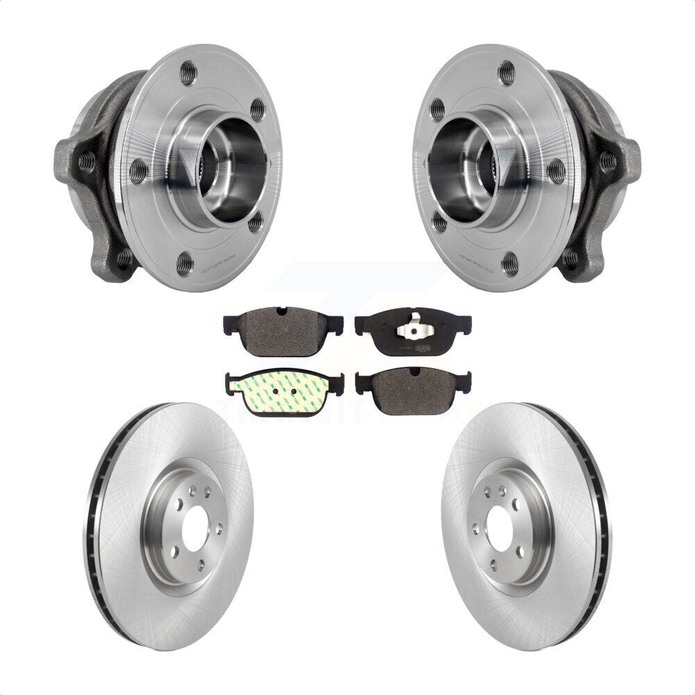 Kit de plaquettes de Rotor de frein, roulement de moyeu avant, pour Volvo XC60 XC90 S60 XC40 Recharge V6