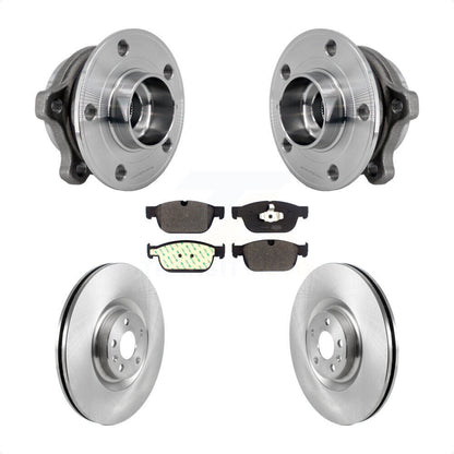 Ensemble de roulements de moyeu avant, Rotors et plaquettes de frein à disque, Kit pour Volvo XC90