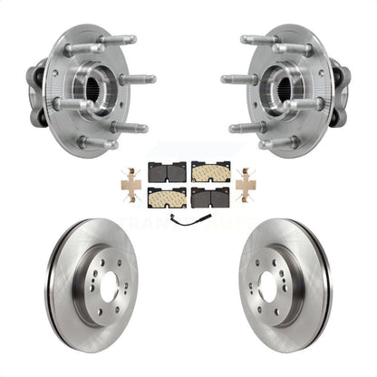 Kit de plaquettes de Rotor de frein, roulement de moyeu avant, pour Chevrolet GMC Silverado 1500 Sierra X