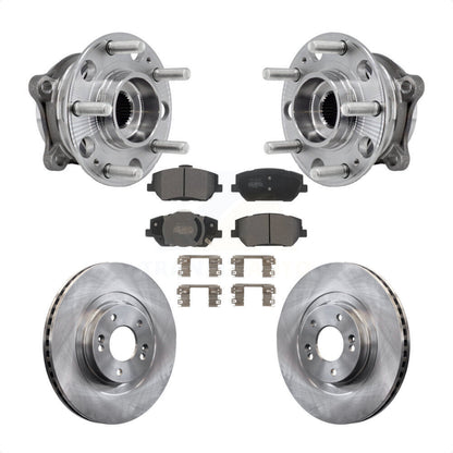 Kit de rotor de frein et de plaquettes d'assemblage de roulement de moyeu avant pour Hyundai Santa F 2019 – 2020
