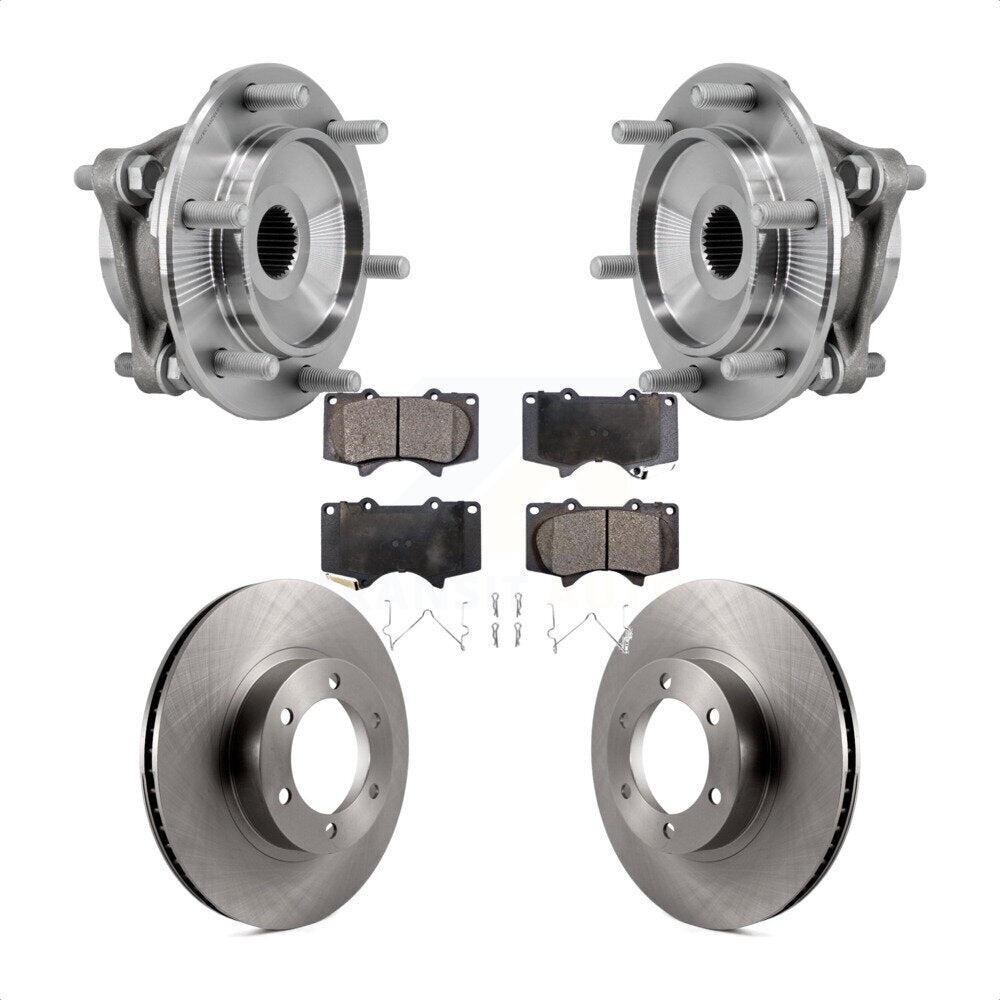 Kit de rotor et de plaquettes de frein, ensemble de roulements de moyeu avant, pour Toyota 4Runner Lexus GX47